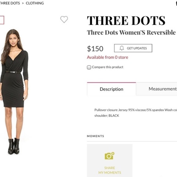 Three Dots Wear 2 Ways Dress - Picture 5 of 5